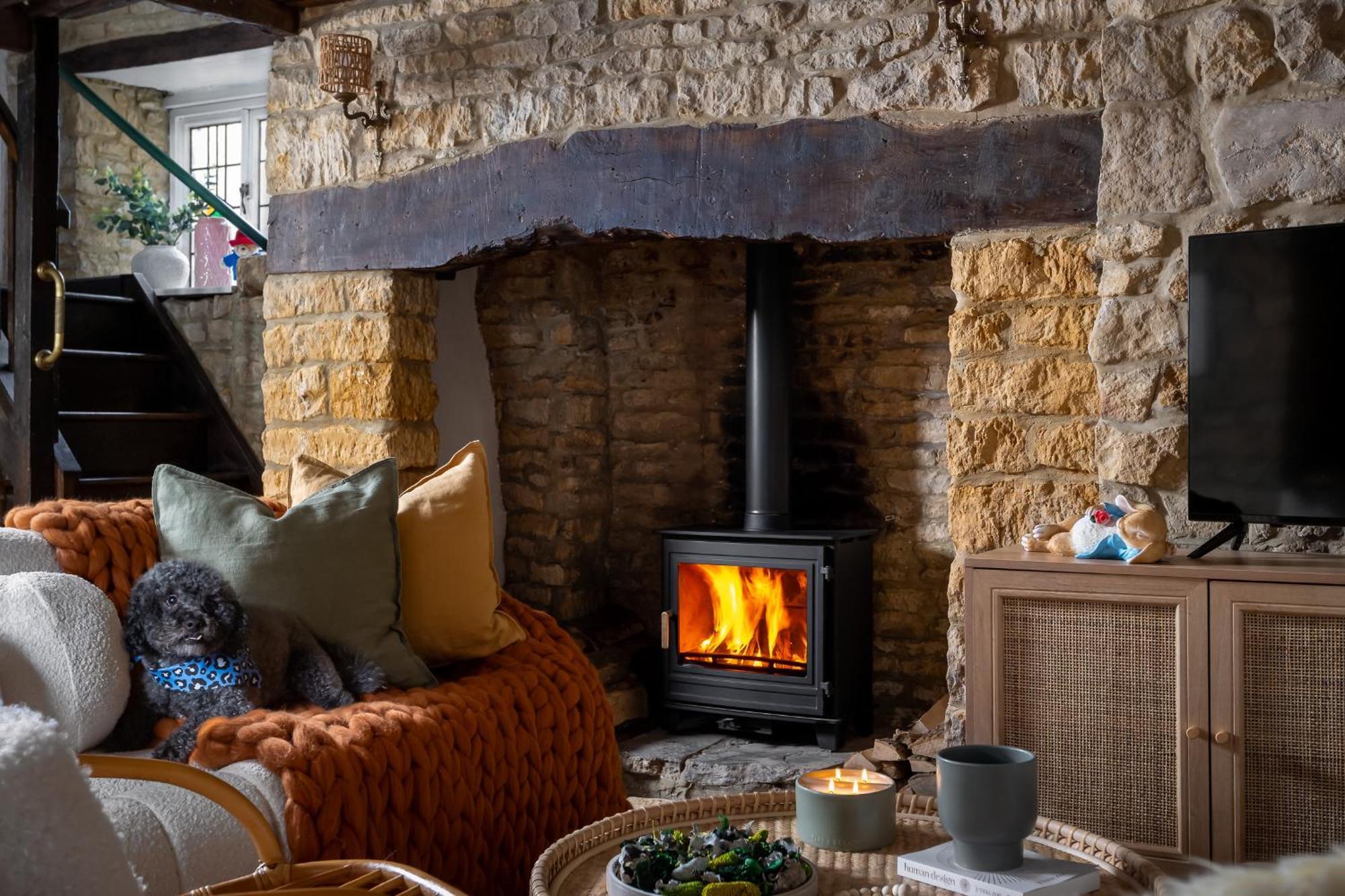 Bourton Scandi Chic Authentic Cottage Exterior foto