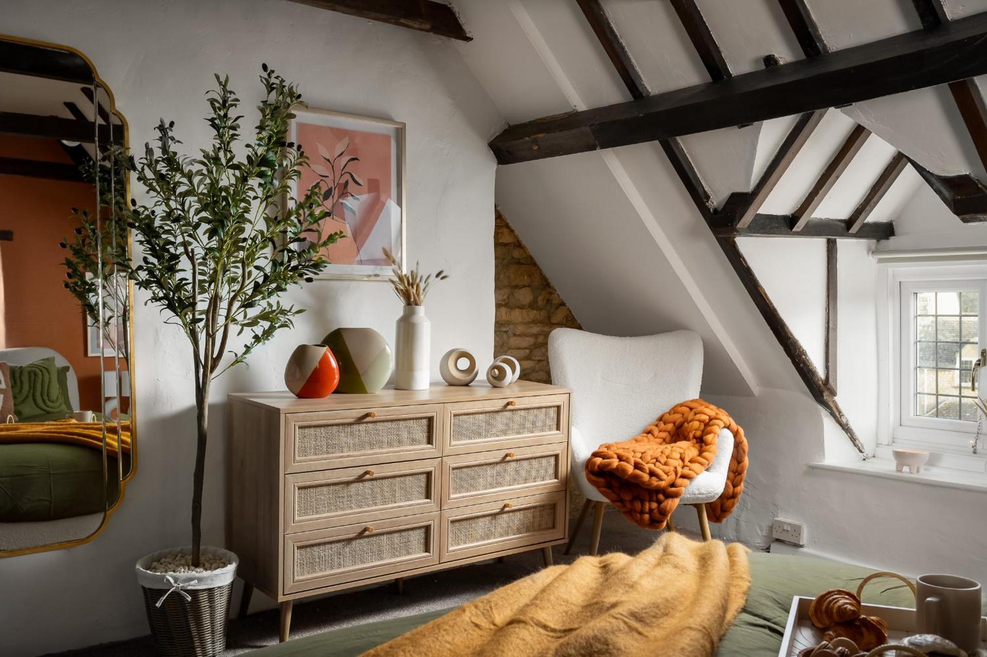 Bourton Scandi Chic Authentic Cottage Exterior foto