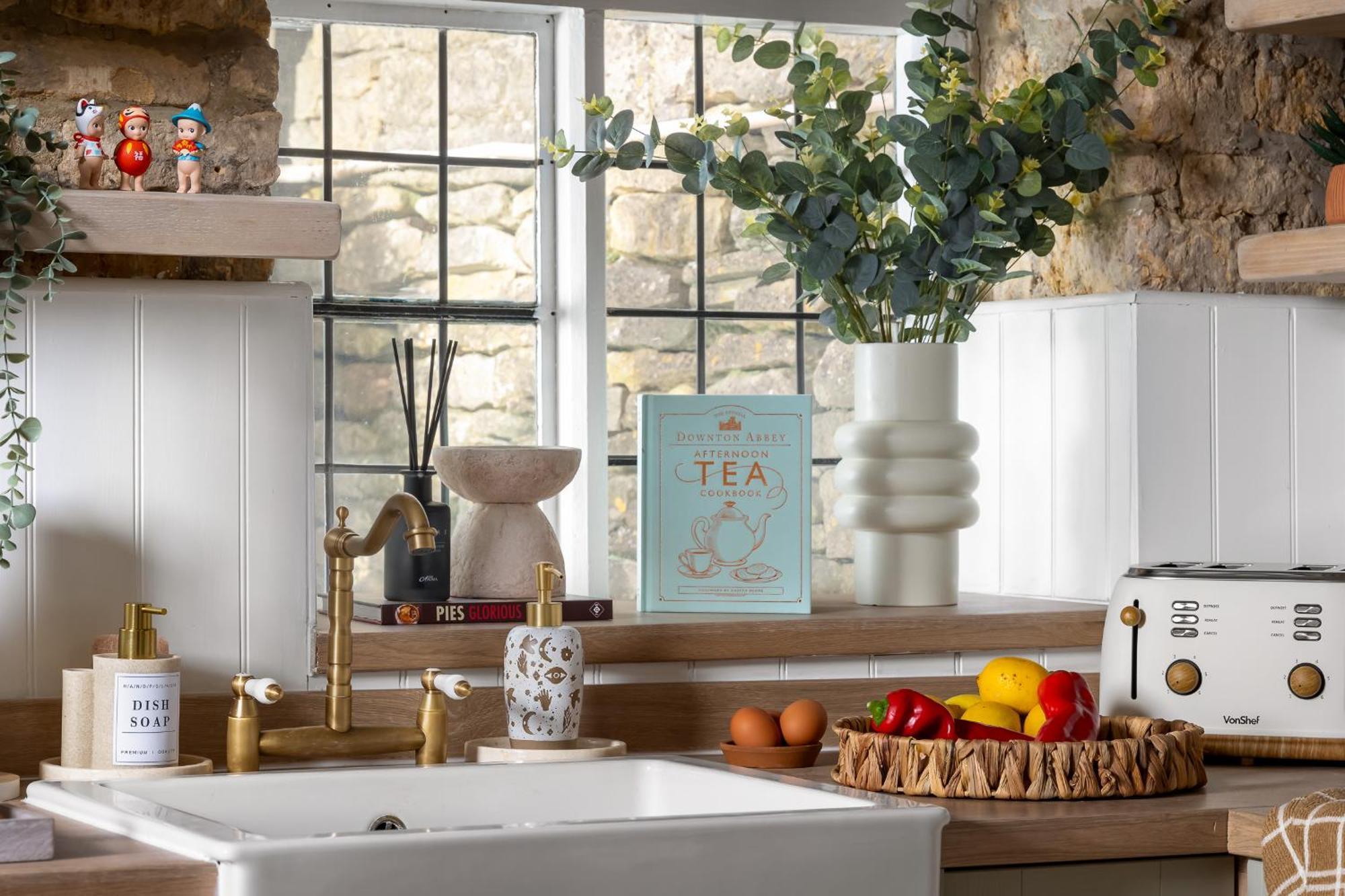 Bourton Scandi Chic Authentic Cottage Exterior foto